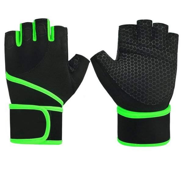 Non-Slip Workout Gloves with Padded Palm Protection