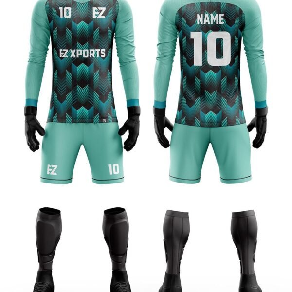 Custom Soccer Goalkeeper Uniform Set with Team Branding