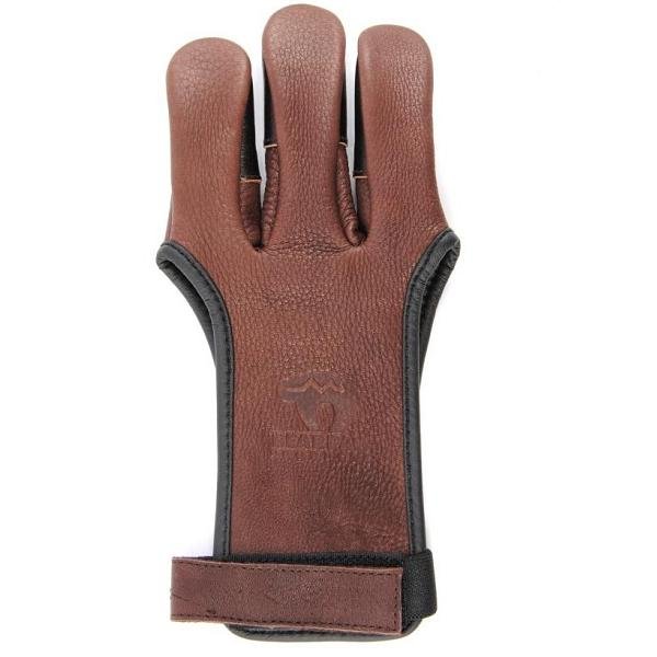 Premium Leather Archery Shooting Glove for Traditional Bow Hunting