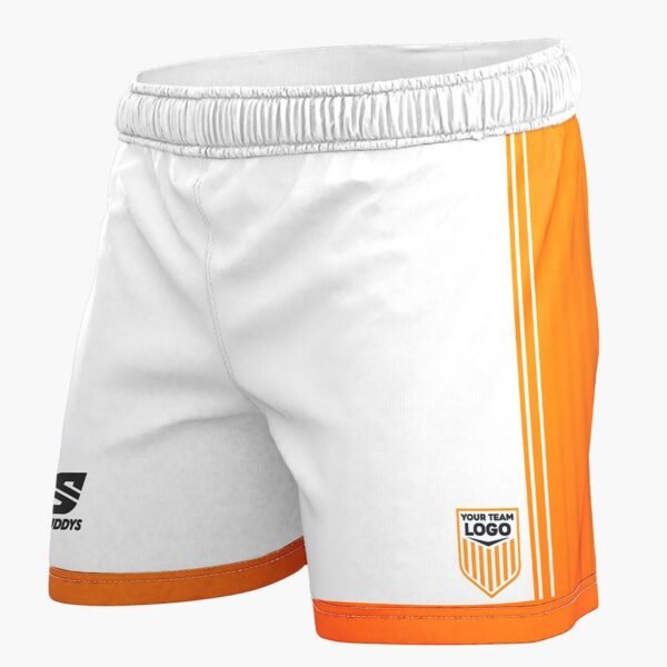 Custom Soccer Shorts with Elastic Waistband and Team Branding