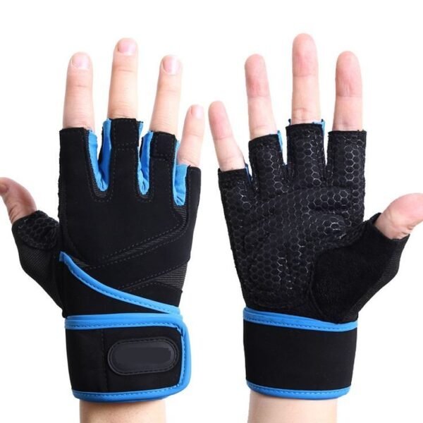 Heavy Duty Gym Gloves with Wrist Support